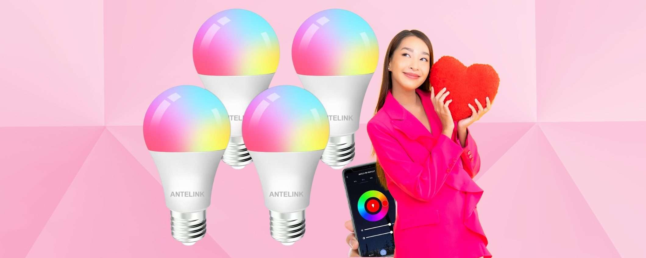 Tutte le stanze di un colore diverso grazie a queste 4 lampadine smart (17€) Tutte le stanze di un colore diverso grazie a queste 4 lampadine smart (17€)