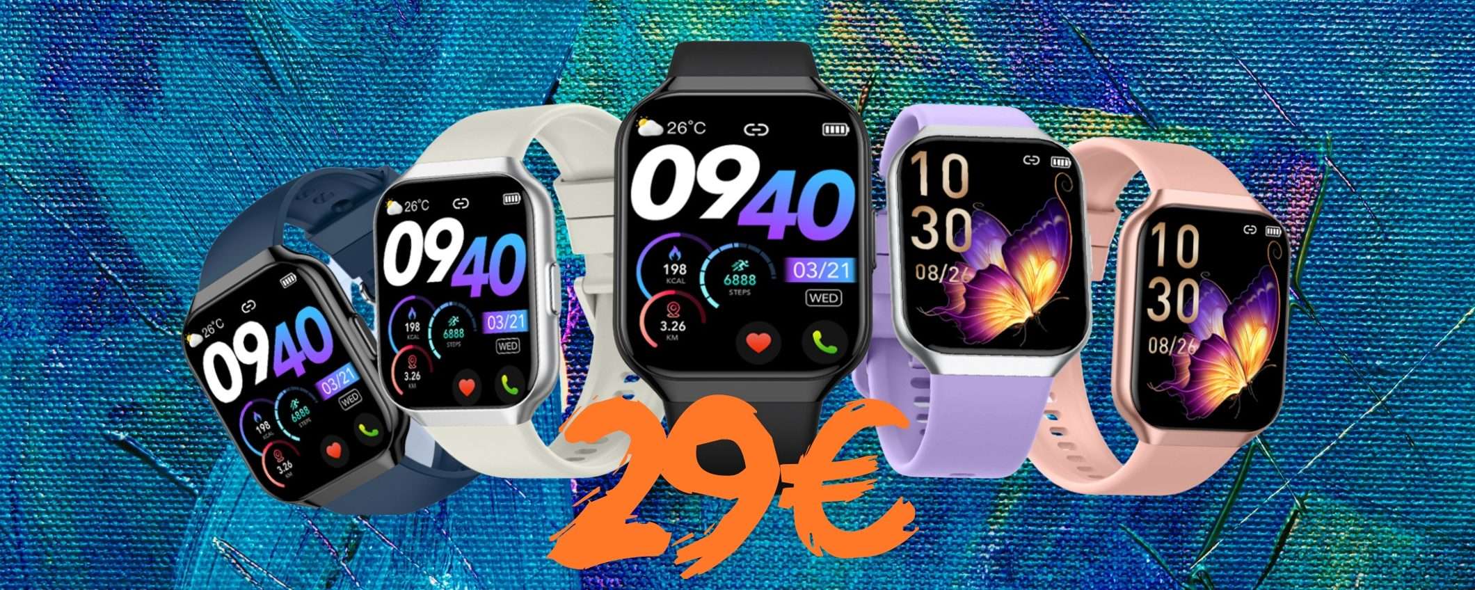 Visualizza le notifiche e rispondi alle chiamate con questo smartwatch a 29€ Visualizza le notifiche e rispondi alle chiamate con questo smartwatch a 29€