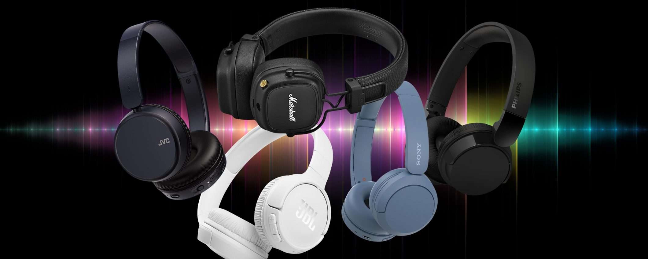 5 cuffie Bluetooth imperdibili oggi con questi sconti di Amazon 5 cuffie Bluetooth imperdibili oggi con questi sconti di Amazon