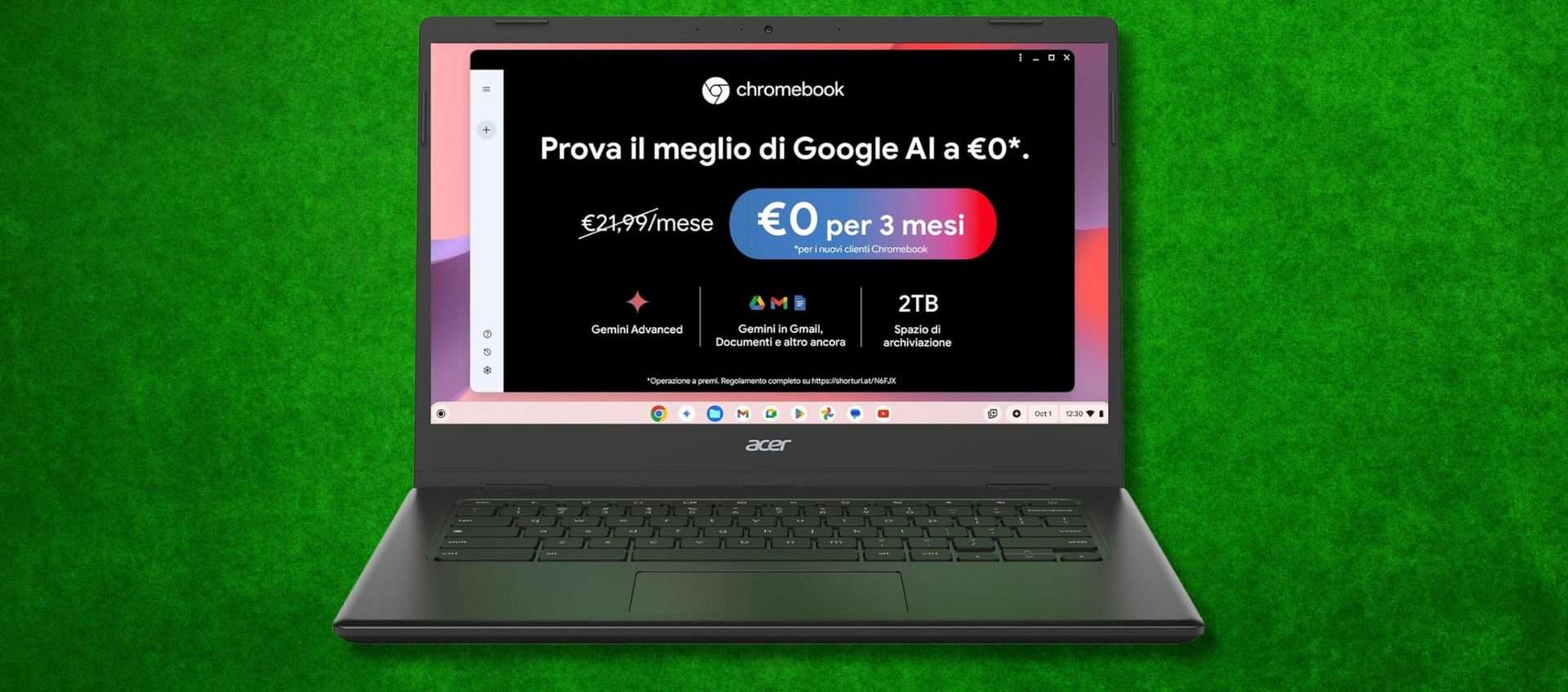 Acer Chromebook 314: prestazioni fluide e lunga autonomia in offerta Acer Chromebook 314: prestazioni fluide e lunga autonomia in offerta