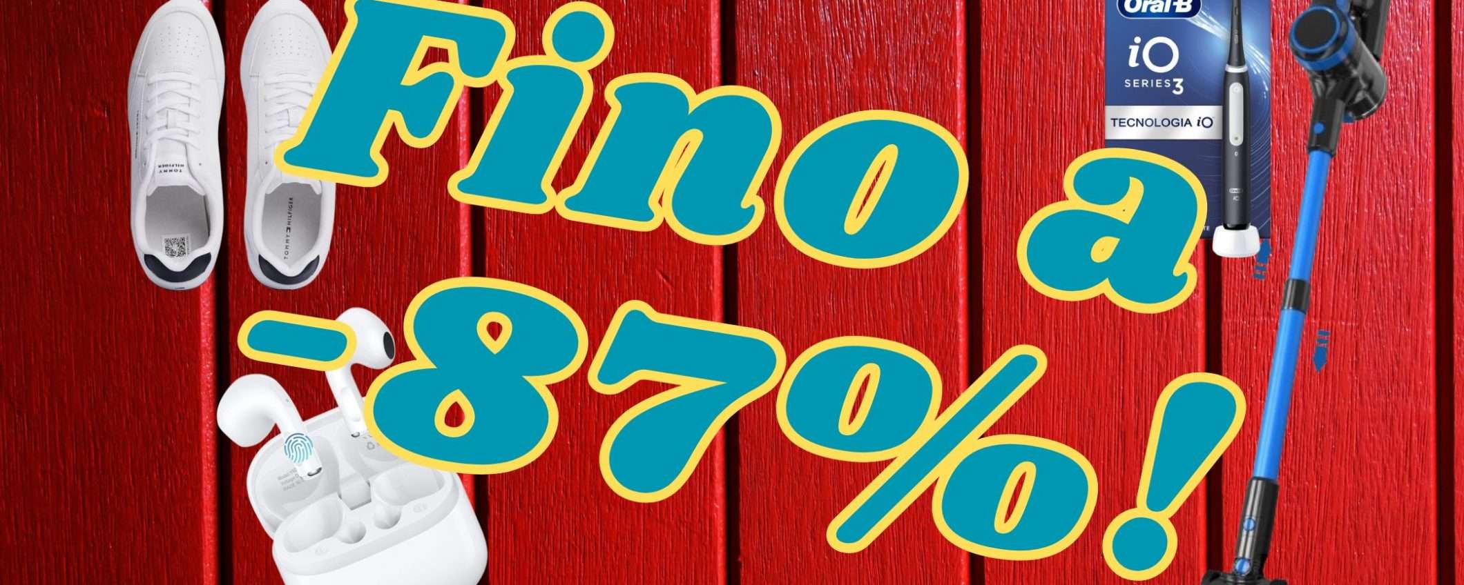 Amazon SVENDITA di inizio settimana: solo sconti ESAGERATI dal 50% all'87% Amazon SVENDITA di inizio settimana: solo sconti ESAGERATI dal 50% all'87%