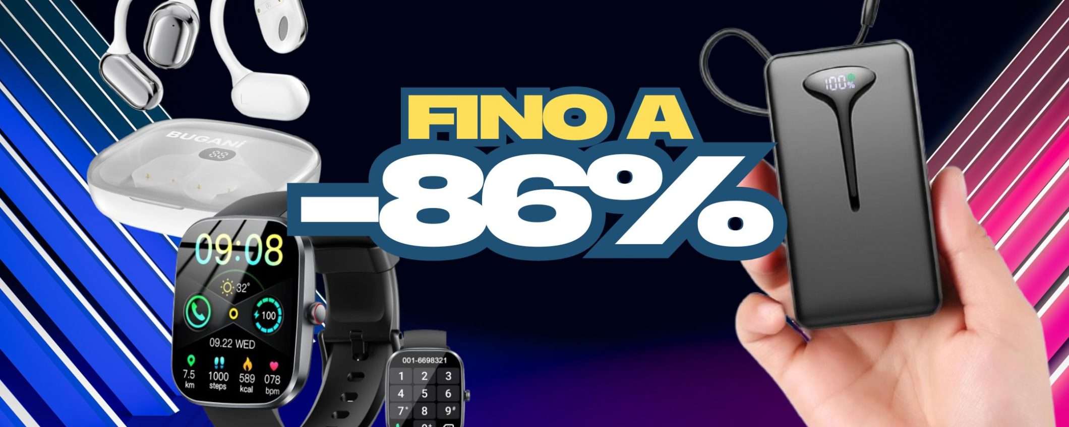 Amazon speciale MEGA SCONTI a tempo: risparmia dal 70% all'86% Amazon speciale MEGA SCONTI a tempo: risparmia dal 70% all'86%