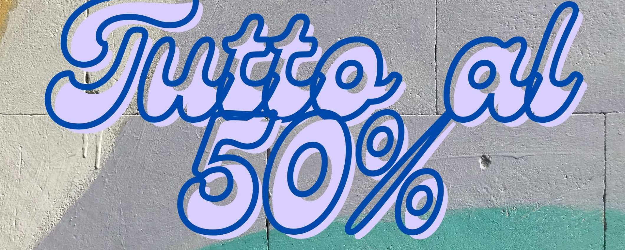 Amazon weekend di occasioni SHOCK: solo mega sconti del 50% (da 5,50€) Amazon weekend di occasioni SHOCK: solo mega sconti del 50% (da 5,50€)