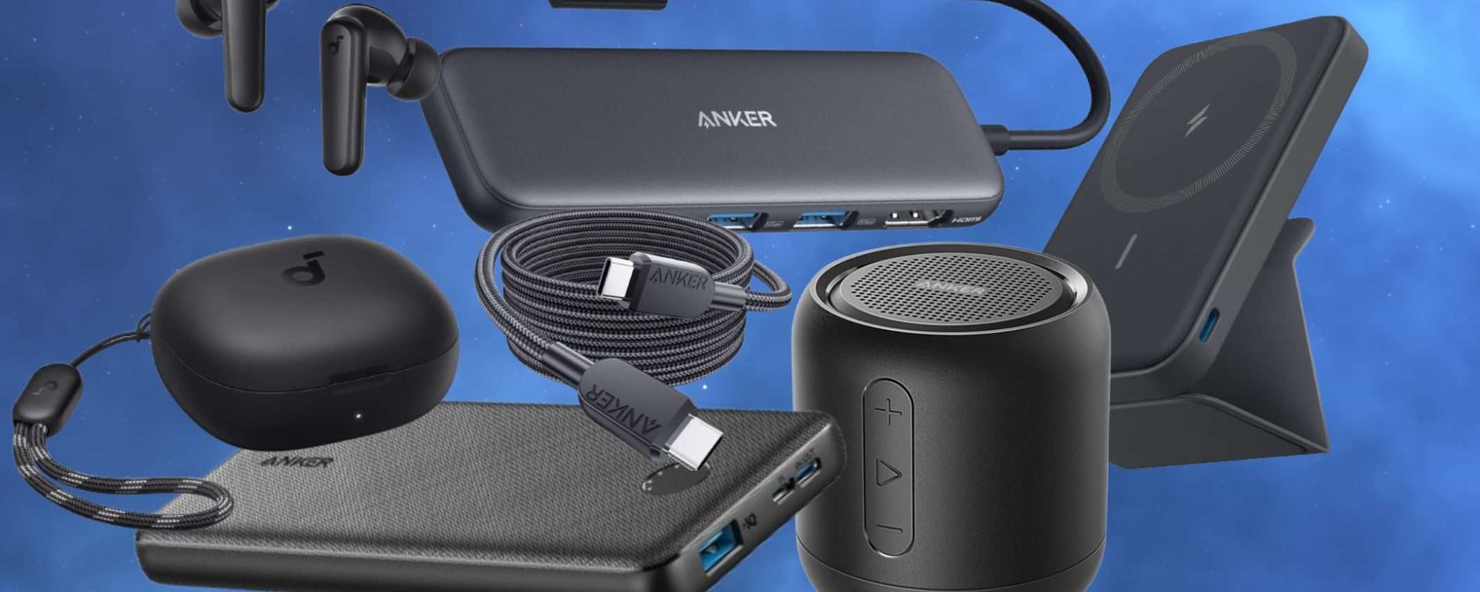 Anker è impazzita: SVUOTATUTTO su Amazon incredibile (tutto da 6€ a 32€) Anker è impazzita: SVUOTATUTTO su Amazon incredibile (tutto da 6€ a 32€)