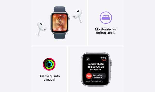 Apple Watch SE 2 funzioni