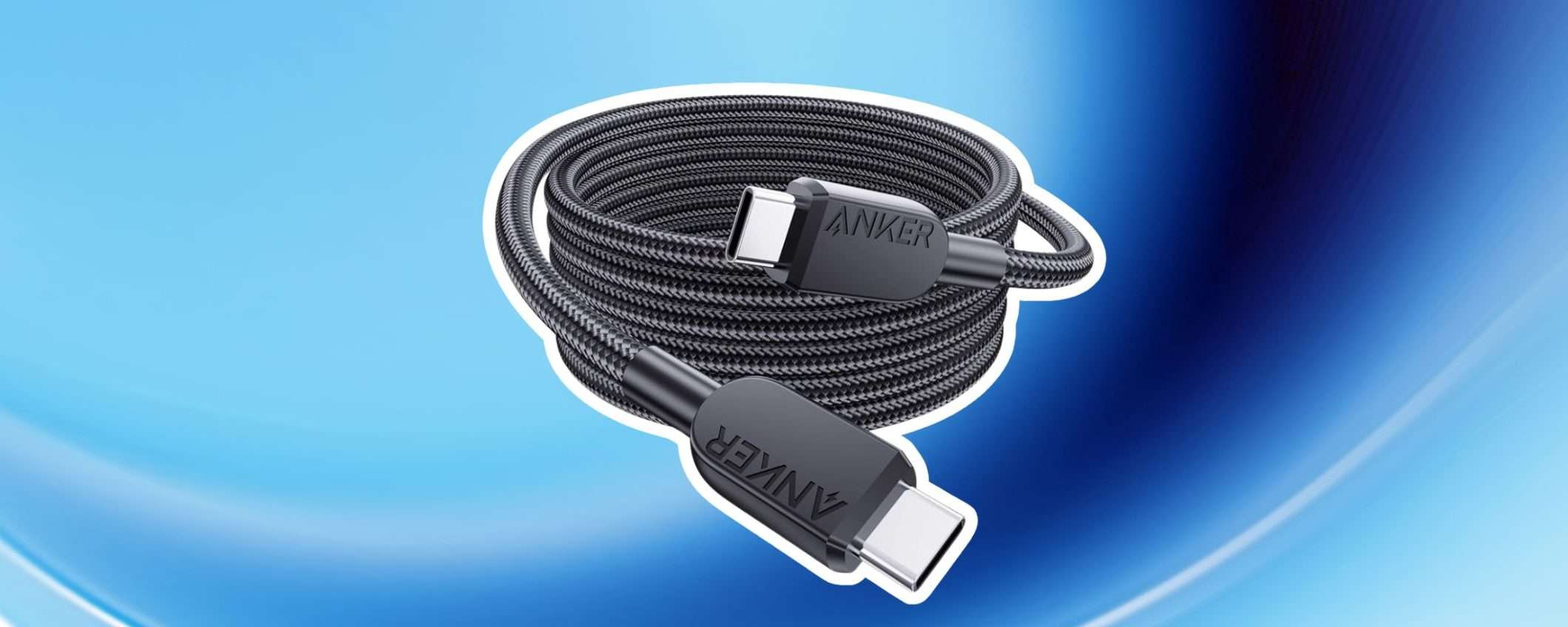Potente cavo USB-C da 240W a soli 10 euro: offerta lampo di Amazon Potente cavo USB-C da 240W a soli 10 euro: offerta lampo di Amazon