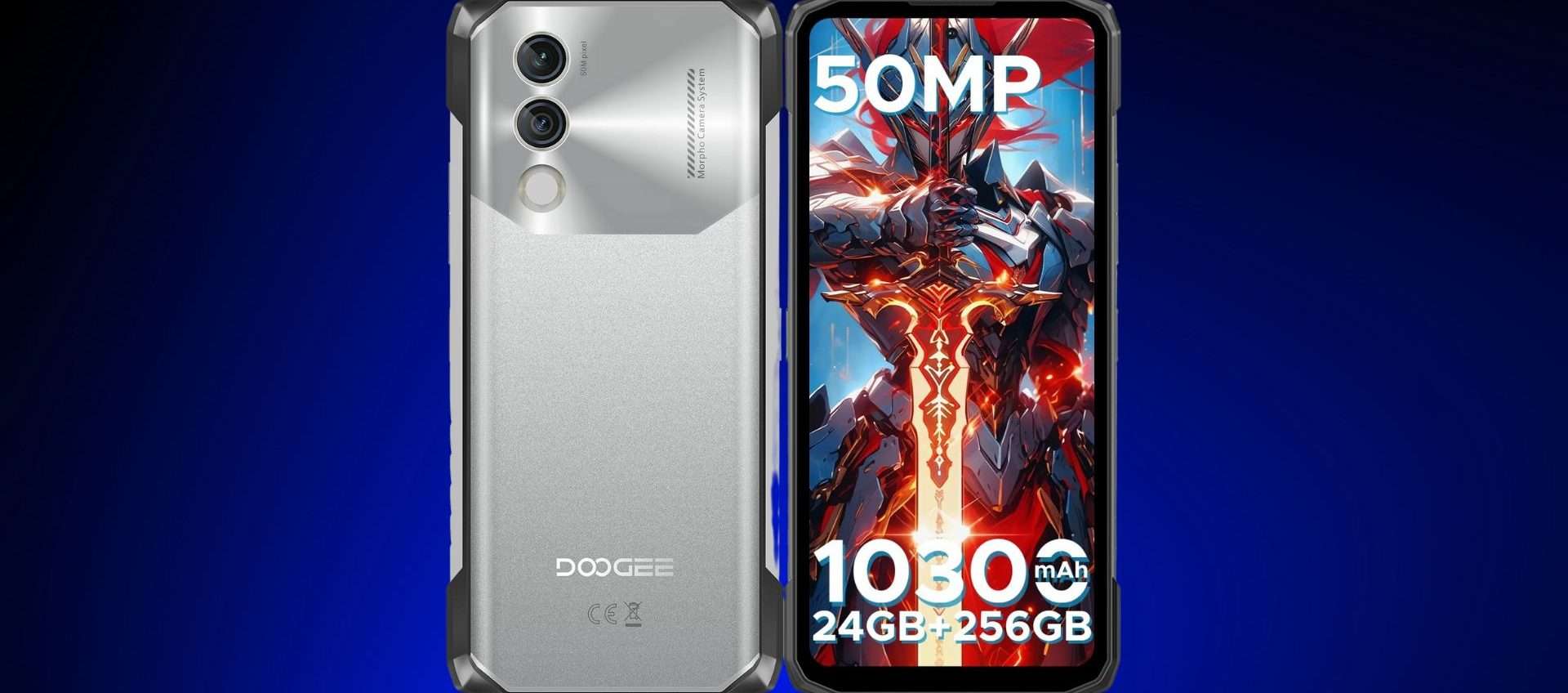 Doogee Blade10 Power: il rugged phone con batteria monstre 10300mAh a soli 169,99€ Doogee Blade10 Power: il rugged phone con batteria monstre 10300mAh a soli 169,99€