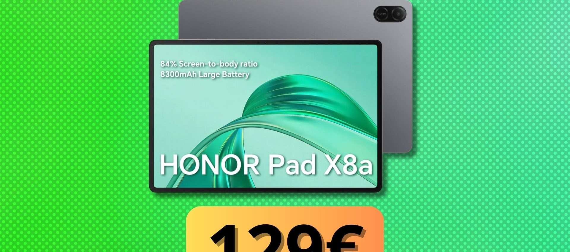 Honor Pad X8a: con il coupon è tuo ad un prezzo ultra-competitivo (Amazon) Honor Pad X8a: con il coupon è tuo ad un prezzo ultra-competitivo (Amazon)
