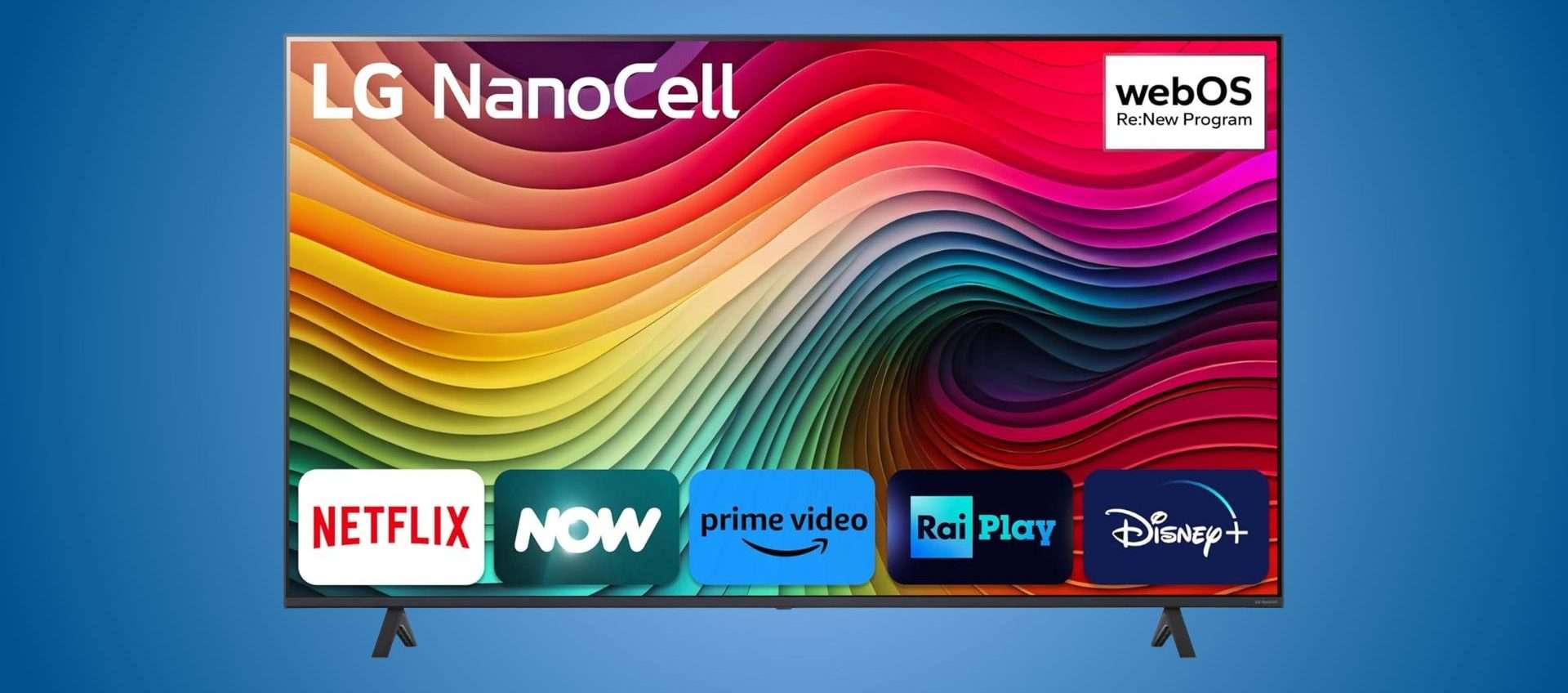 LG NanoCell 55'' 2024 in Offerta a 479€: super sconto del 36% LG NanoCell 55'' 2024 in Offerta a 479€: super sconto del 36%