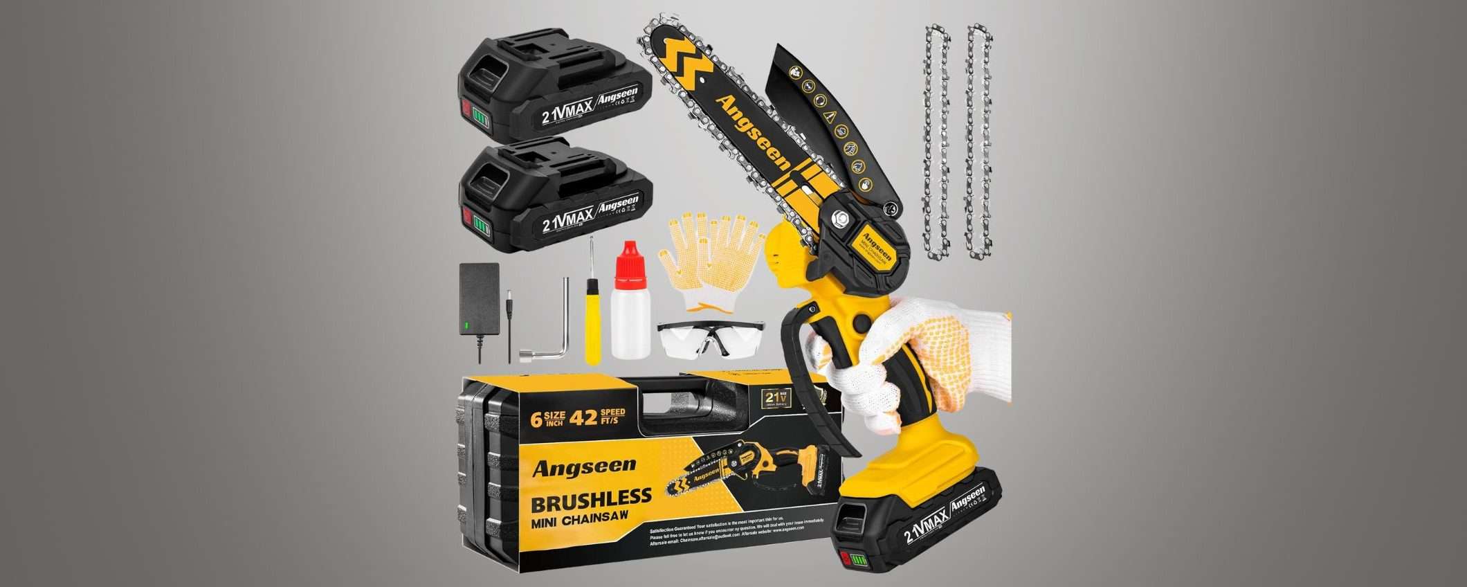 Mini motosega a batteria ricaricabile e potentissima: maxi sconto di Amazon (-40%) Mini motosega a batteria ricaricabile e potentissima: maxi sconto di Amazon (-40%)