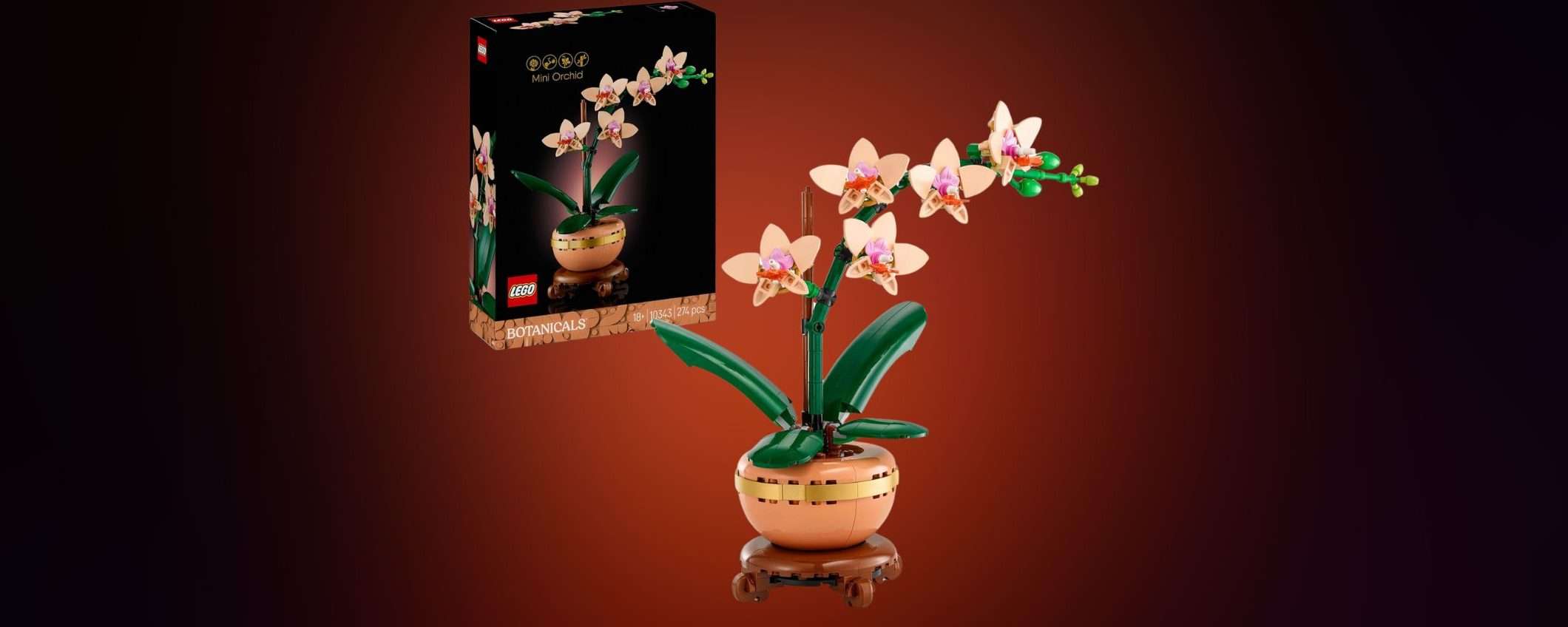 Mini orchidea LEGO: eleganza per la tua casa a soli 29 euro Mini orchidea LEGO: eleganza per la tua casa a soli 29 euro