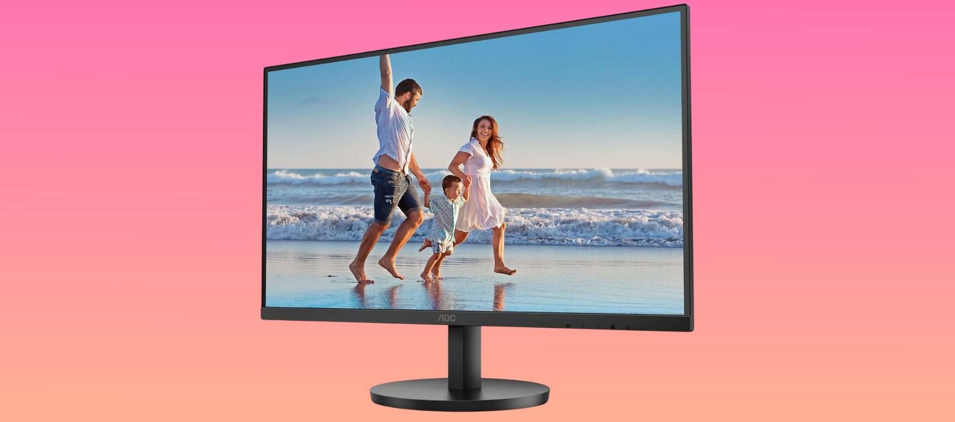 Monitor FHD AOC da 27 pollici in offerta: il prezzo crolla sotto i 90€ Monitor FHD AOC da 27 pollici in offerta: il prezzo crolla sotto i 90€