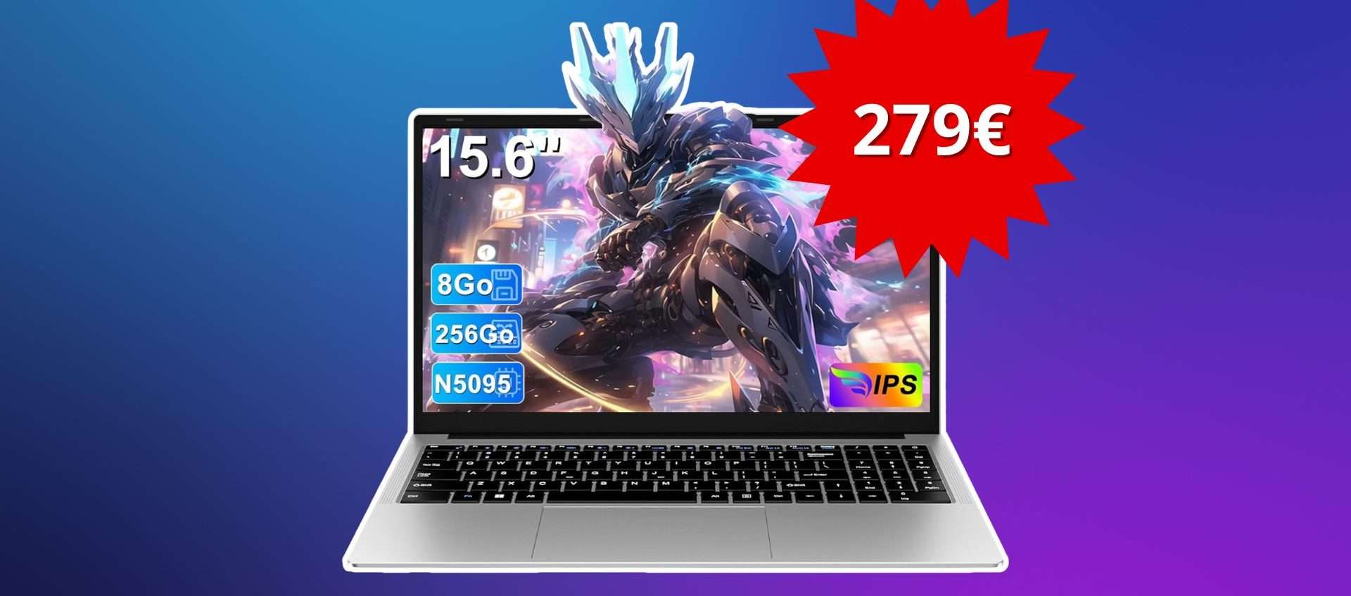 Solo 279,99€ per questo laptop economico con Windows 11: rapporto prestazioni-prezzo senza rivali (Amazon) Solo 279,99€ per questo laptop economico con Windows 11: rapporto prestazioni-prezzo senza rivali (Amazon)