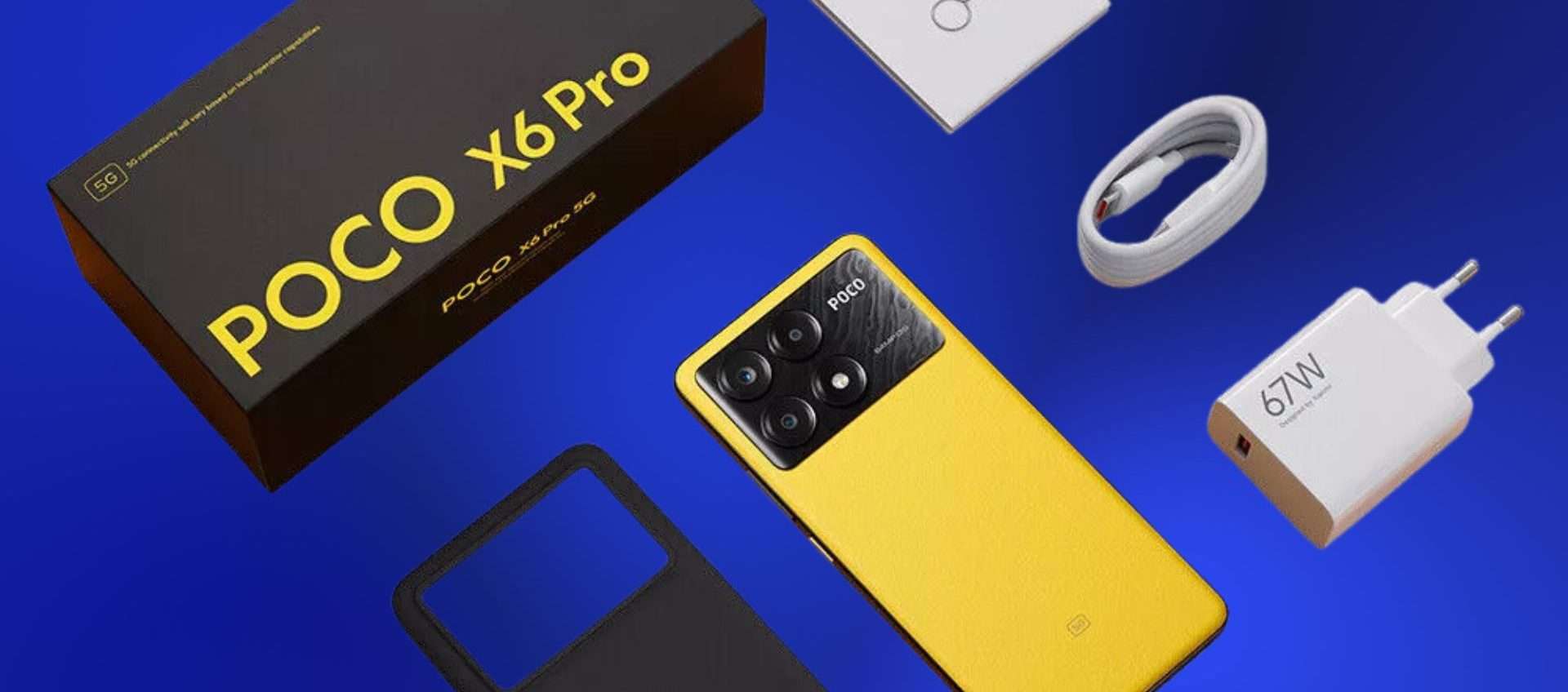 Poco X6 Pro a soli 251€: prestazioni formidabili in super sconto Poco X6 Pro a soli 251€: prestazioni formidabili in super sconto