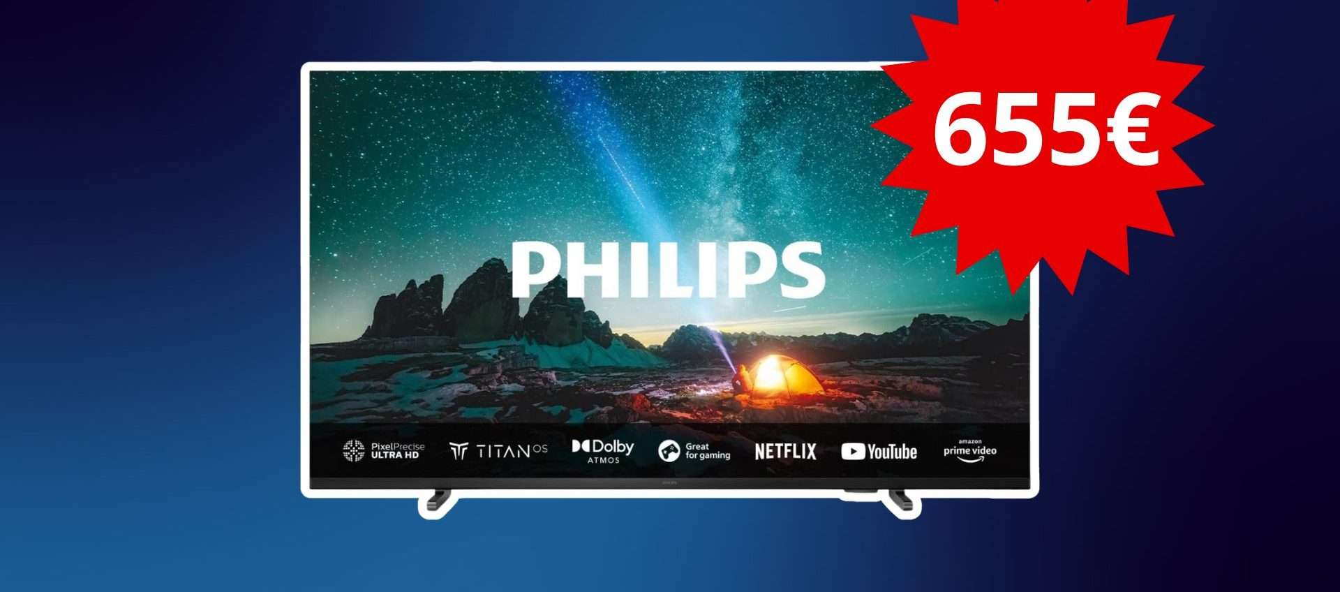 Televisore Philips da 75 Televisore Philips da 75