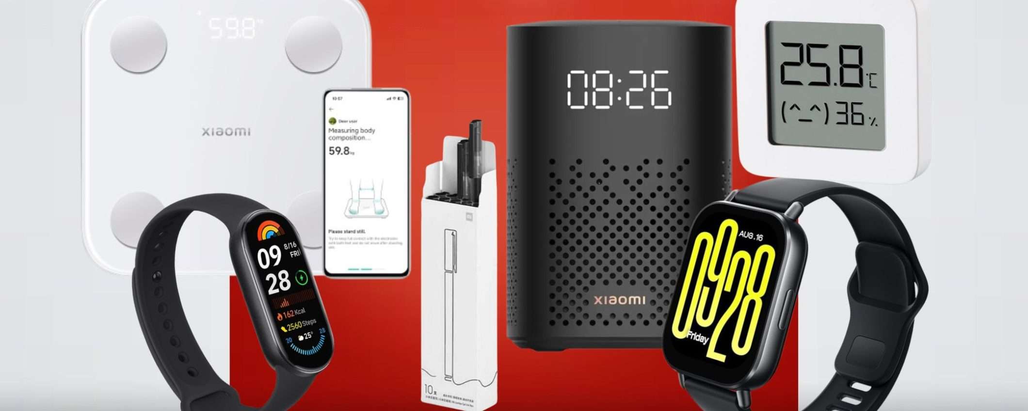Xiaomi prezzi da SVUOTA LOCALI su Amazon: tanti gadget da 8€ a meno di 50€ Xiaomi prezzi da SVUOTA LOCALI su Amazon: tanti gadget da 8€ a meno di 50€
