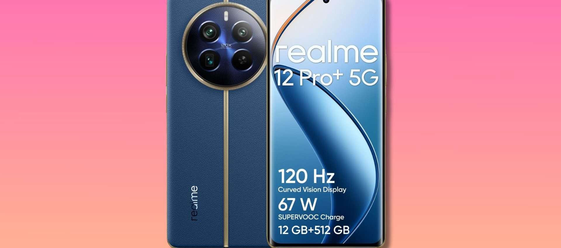 Realme 12 Pro+ 5G: solo 309€ per Snapdragon 7s Gen 2 e una super fotocamera Realme 12 Pro+ 5G: solo 309€ per Snapdragon 7s Gen 2 e una super fotocamera