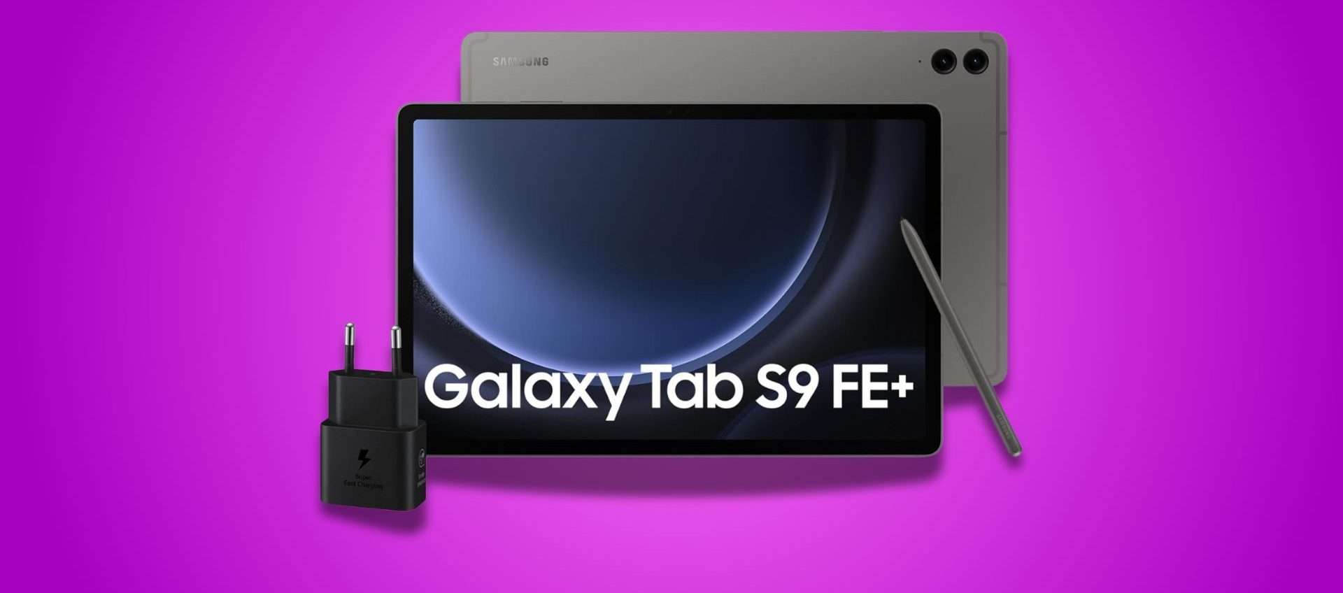Samsung Galaxy Tab S9 FE+: il prezzo crolla a meno di 500€ Samsung Galaxy Tab S9 FE+: il prezzo crolla a meno di 500€