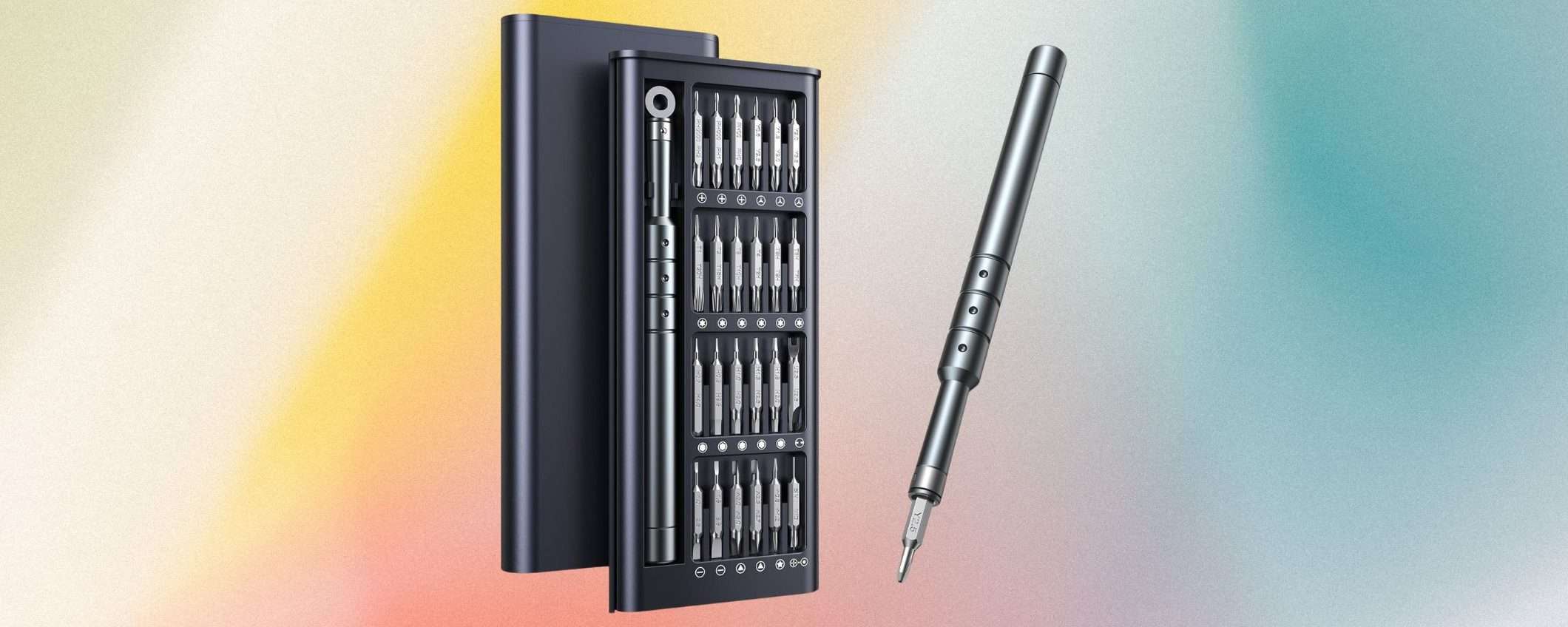 Set cacciaviti di precisione 52-in-1 a 9,99 euro: OCCASIONE AMAZON Set cacciaviti di precisione 52-in-1 a 9,99 euro: OCCASIONE AMAZON