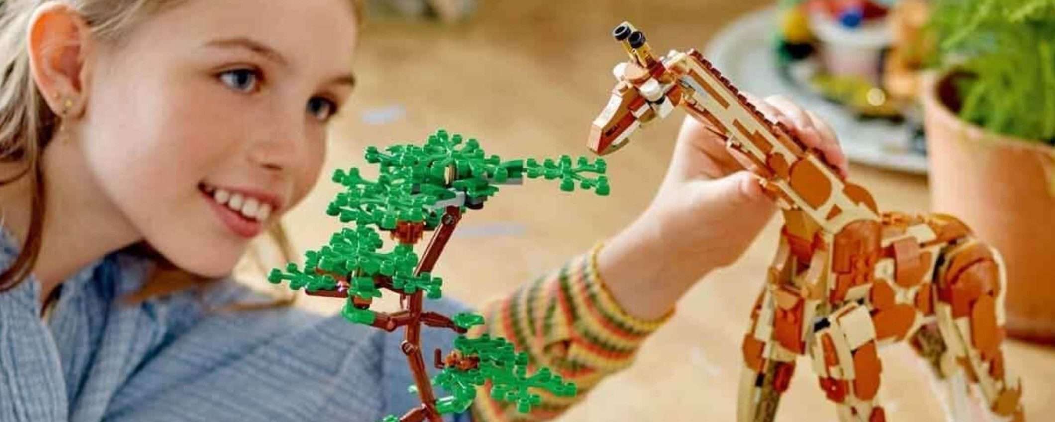 Set LEGO 3-in-1 Animali del Safari: ottimo sconto per una super idea regalo Set LEGO 3-in-1 Animali del Safari: ottimo sconto per una super idea regalo