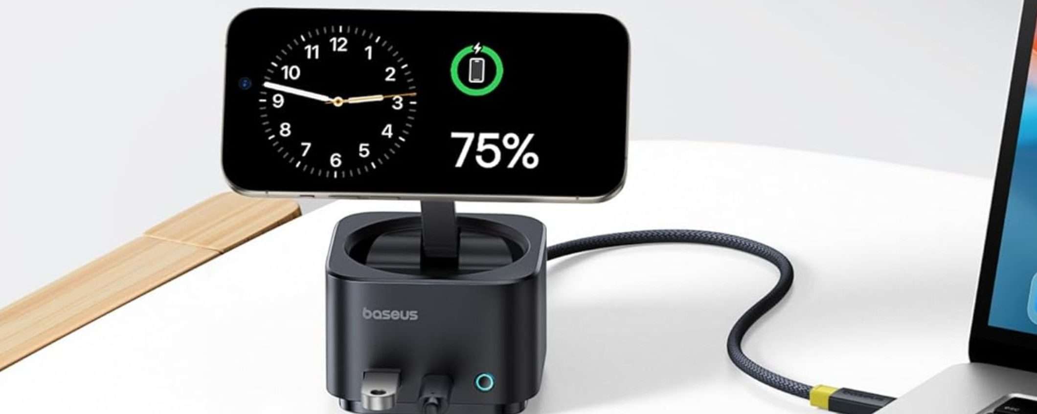 Stazione di ricarica USB-C 7-in-1 con MagSafe: maxi sconto con il coupon Amazon Stazione di ricarica USB-C 7-in-1 con MagSafe: maxi sconto con il coupon Amazon