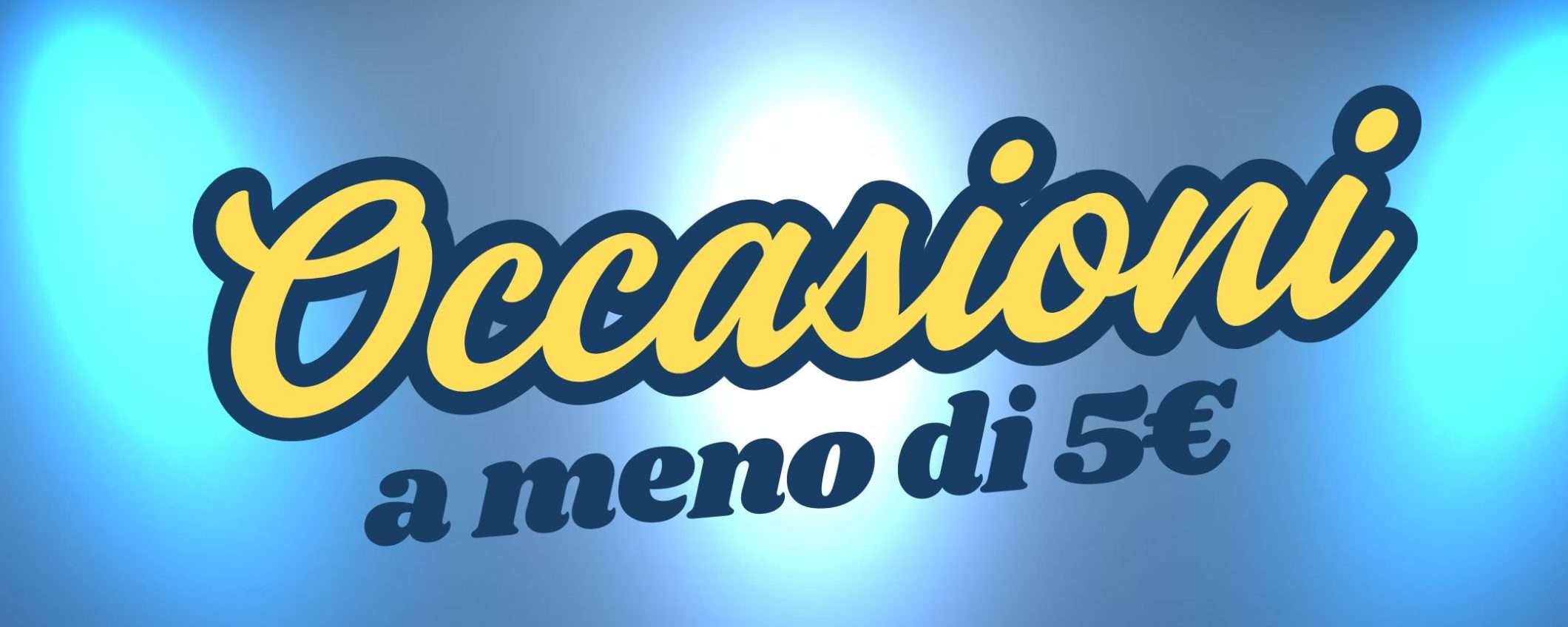 Amazon, angolo degli AFFARI D'ORO: solo occasioni eccezionali a meno di 5€ Amazon, angolo degli AFFARI D'ORO: solo occasioni eccezionali a meno di 5€