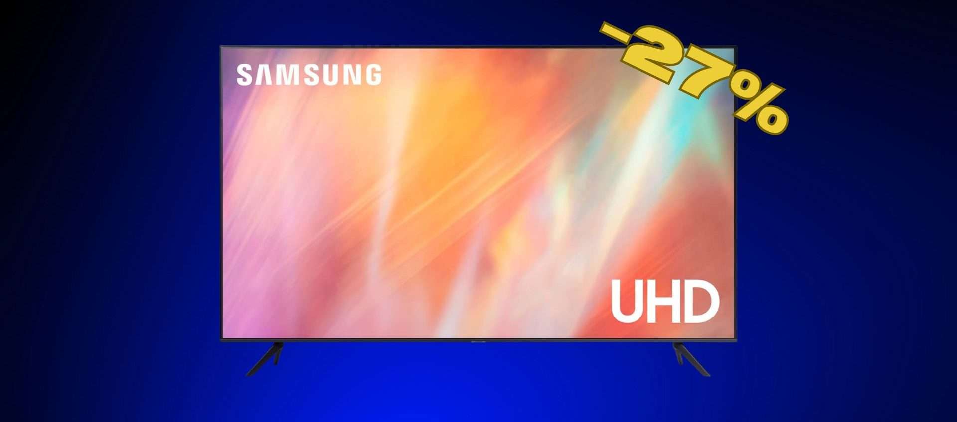 Televisore Samsung UHD a soli 435€: perfetto anche per le aziende Televisore Samsung UHD a soli 435€: perfetto anche per le aziende