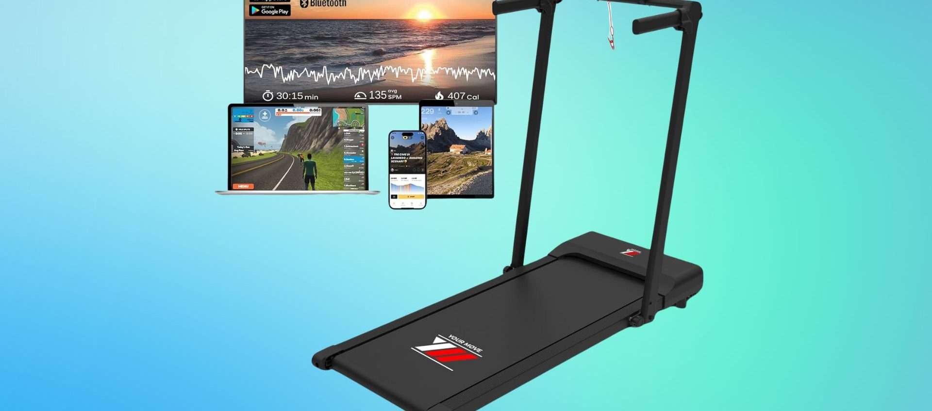 YM Tapis Roulant Elettrico NEXT 1000: compatto e versatile, ora ad un super prezzo YM Tapis Roulant Elettrico NEXT 1000: compatto e versatile, ora ad un super prezzo