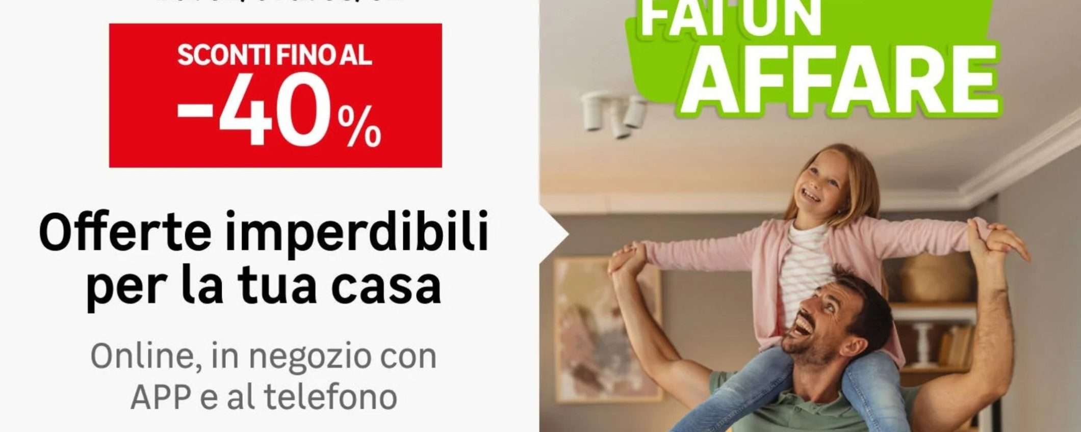 Leroy Merlin, fai un affare con i saldi: fino al 40% di sconto Leroy Merlin, fai un affare con i saldi: fino al 40% di sconto