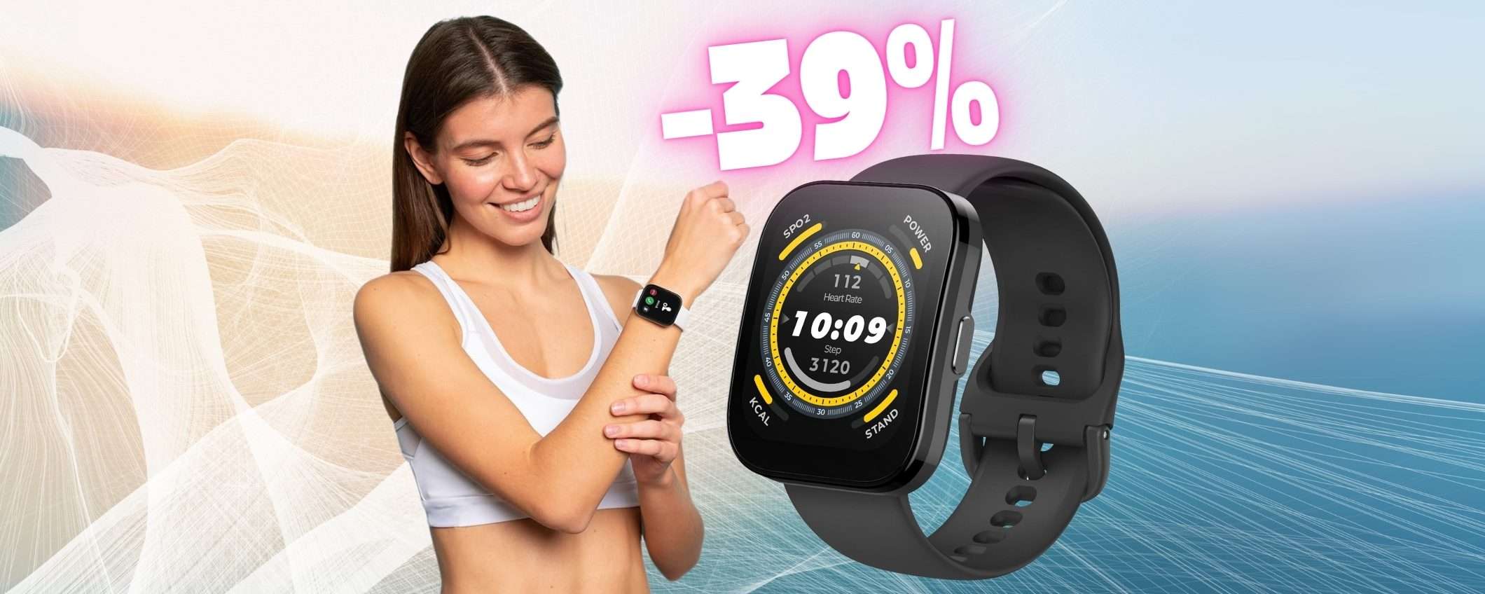 Amazfit Bip 5: smartwatch con tante funzioni e un display bello grande (-39%) Amazfit Bip 5: smartwatch con tante funzioni e un display bello grande (-39%)