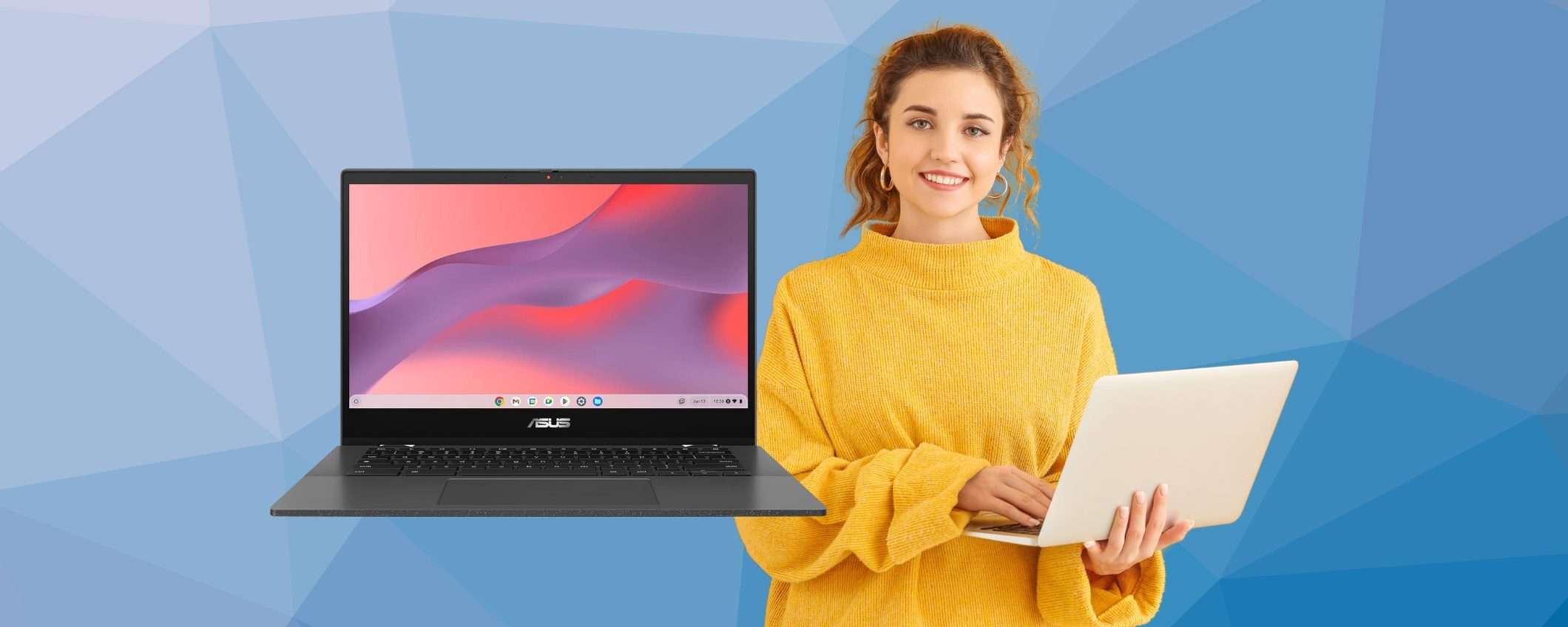 ASUS Chromebook da 14 pollici: minima spesa per un ottimo portatile ASUS Chromebook da 14 pollici: minima spesa per un ottimo portatile