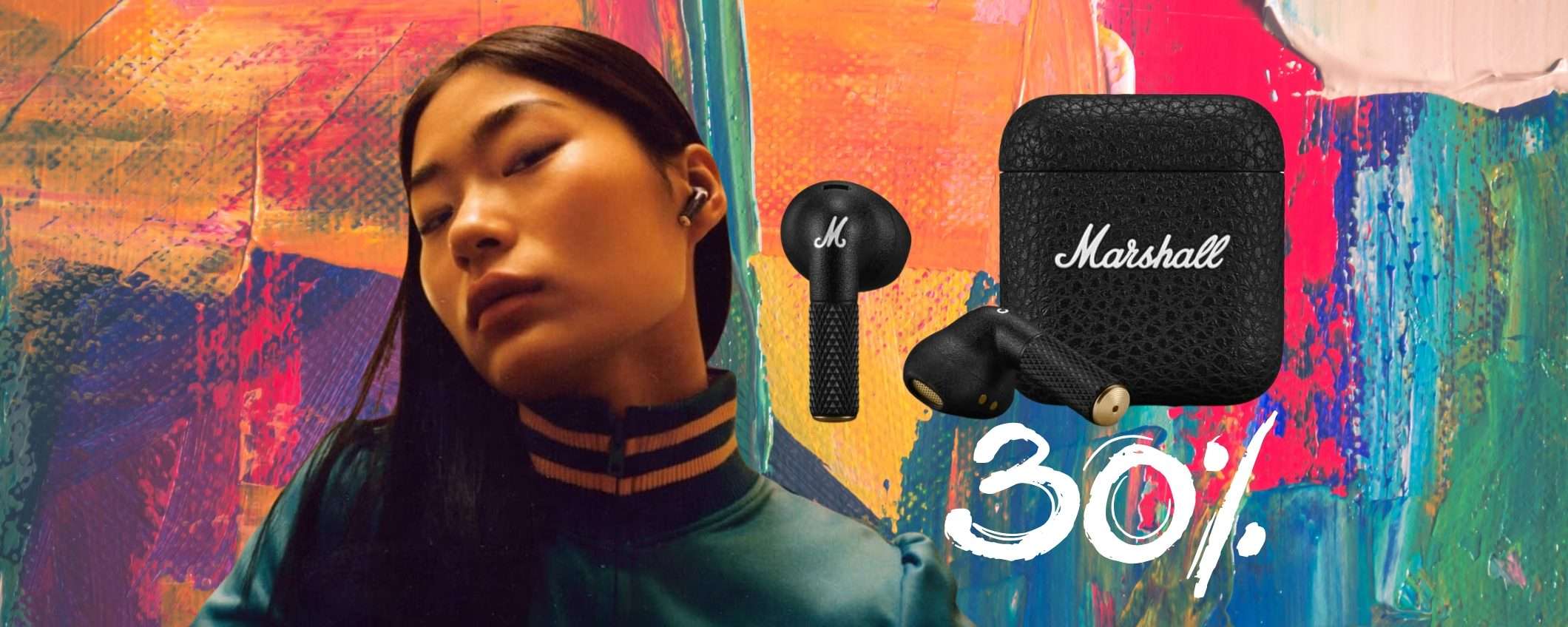 Gli auricolari wireless Marshall Minor IV sono al prezzo più basso su Amazon Gli auricolari wireless Marshall Minor IV sono al prezzo più basso su Amazon