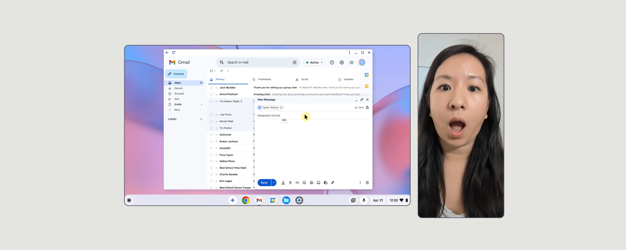 ChromeOS è già nel futuro: basteranno i movimenti della testa per usarlo ChromeOS è già nel futuro: basteranno i movimenti della testa per usarlo
