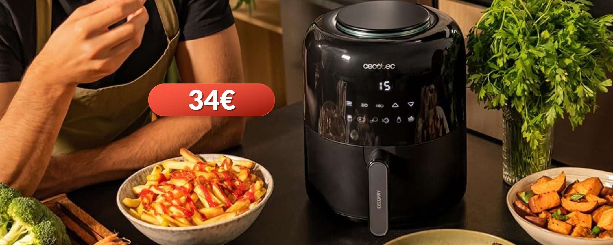 Le dimensioni contano? Cecofry Pixel è la friggitrice a 34€ che stupisce Le dimensioni contano? Cecofry Pixel è la friggitrice a 34€ che stupisce