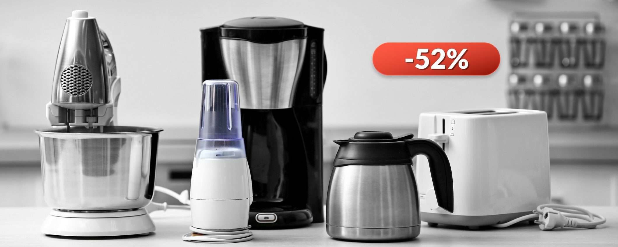Elettrodomestici cucina: SVENDITA Amazon per prodotti top (fino 52%) Elettrodomestici cucina: SVENDITA Amazon per prodotti top (fino 52%)