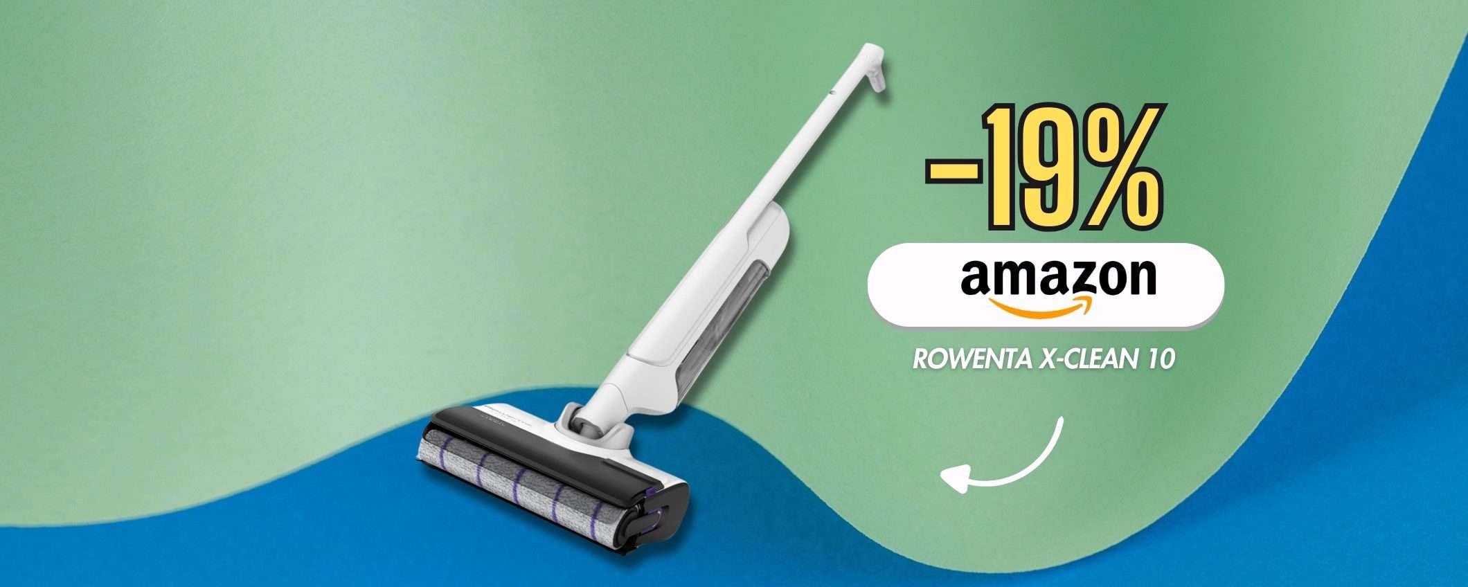 Rowenta X-Clean 10: ottieni pavimenti lucenti senza sforzi (-19%) Rowenta X-Clean 10: ottieni pavimenti lucenti senza sforzi (-19%)