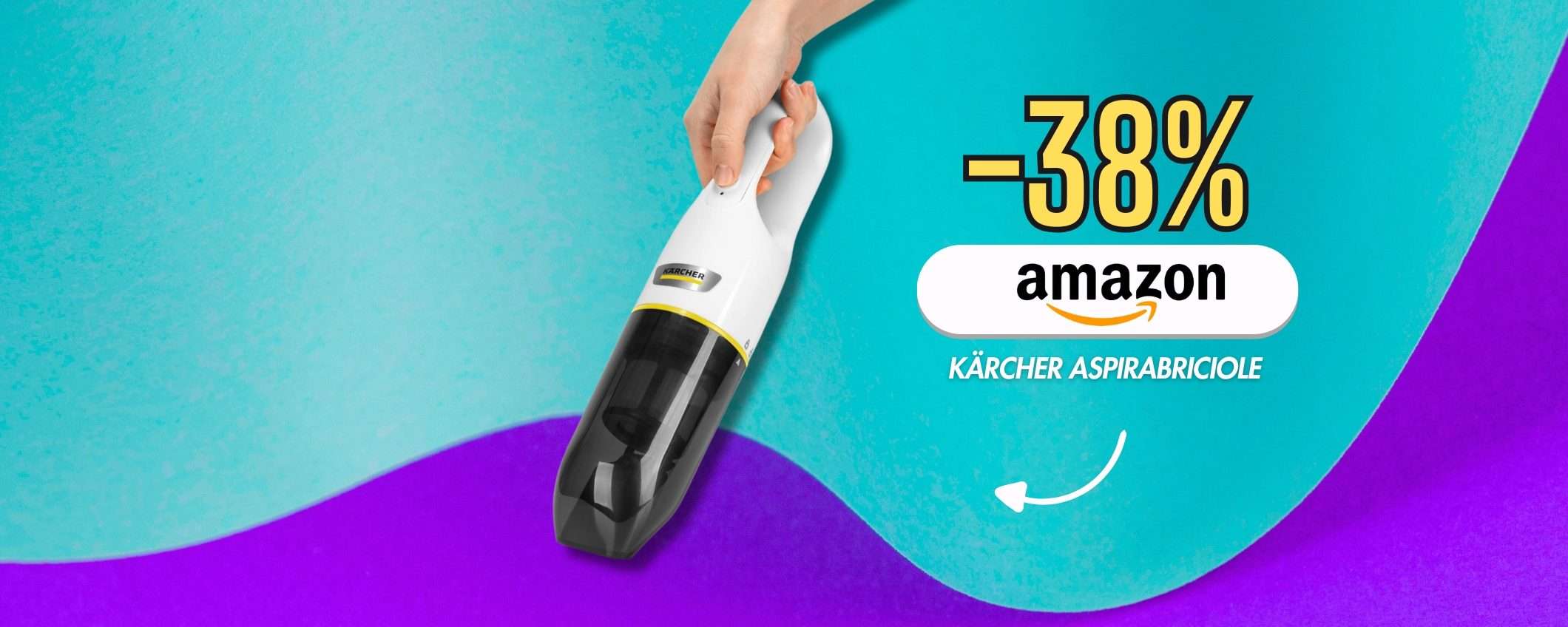 Kärcher Aspirabriciole spaziale: potente e senza fili per pulizie rapide Kärcher Aspirabriciole spaziale: potente e senza fili per pulizie rapide