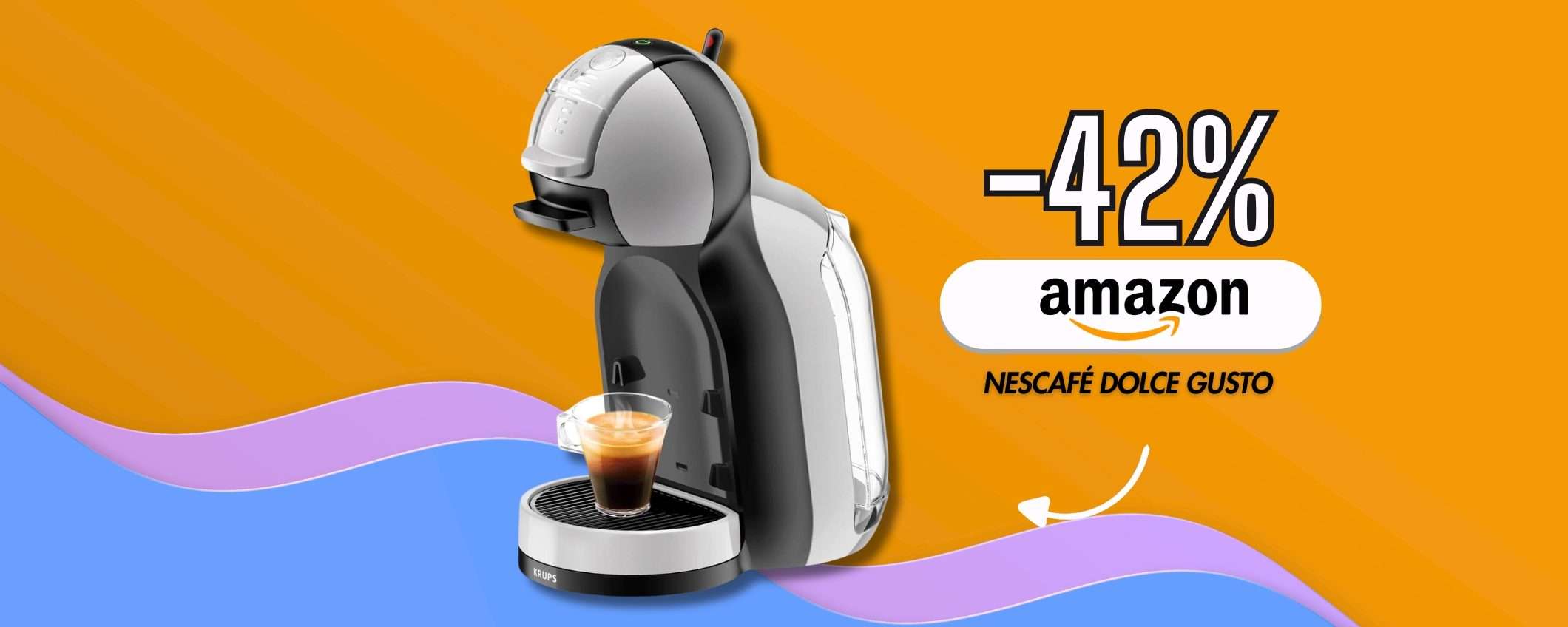 Nescafé Dolce Gusto Mini Me: caffè e bibite da leccarsi i baffi (-42%) Nescafé Dolce Gusto Mini Me: caffè e bibite da leccarsi i baffi (-42%)