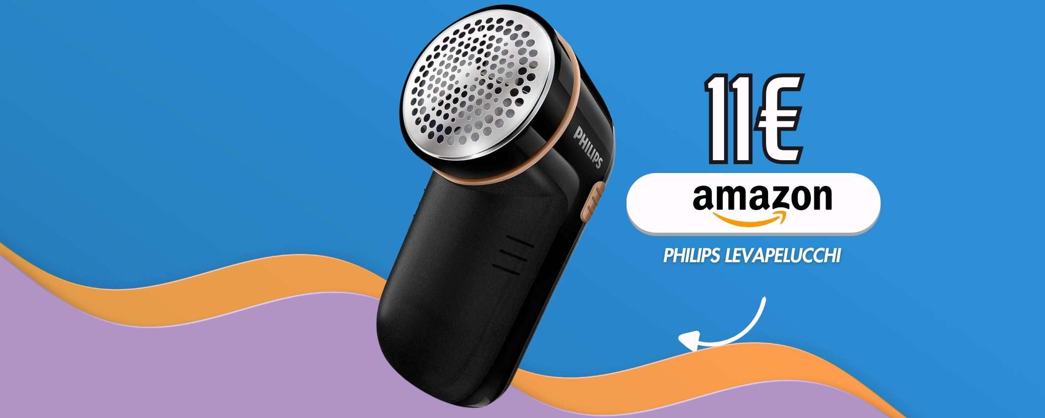 Immancabile nell'armadio, il levapelucchi di Philips torna in sconto Immancabile nell'armadio, il levapelucchi di Philips torna in sconto
