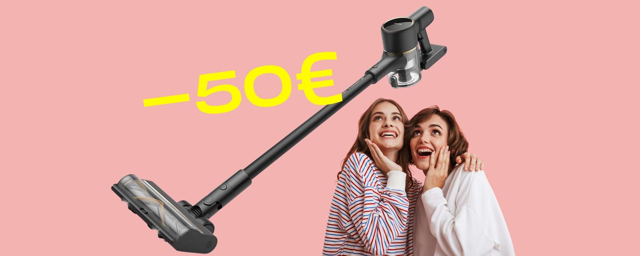 Dreame R10 Pro: la scopa elettrica con batteria da 65min a 50€ in meno Dreame R10 Pro: la scopa elettrica con batteria da 65min a 50€ in meno