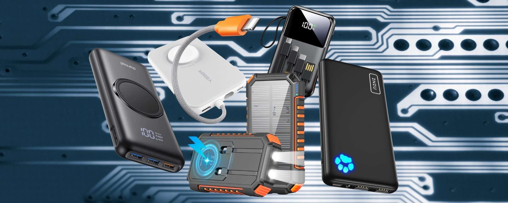 Ecco i Power Bank con il migliore rapporto qualità prezzo di oggi Ecco i Power Bank con il migliore rapporto qualità prezzo di oggi