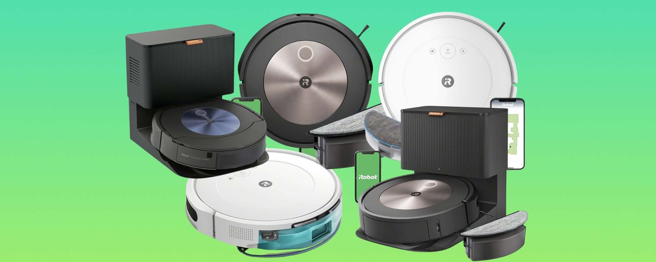 Fuoritutto Roomba oggi su Amazon: 5 robot aspirapolvere in super sconto Fuoritutto Roomba oggi su Amazon: 5 robot aspirapolvere in super sconto