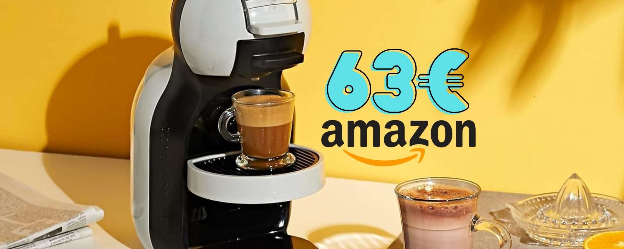Mini Me NESCAFÉ Dolce Gusto: macchina per espresso come al bar (63€) Mini Me NESCAFÉ Dolce Gusto: macchina per espresso come al bar (63€)