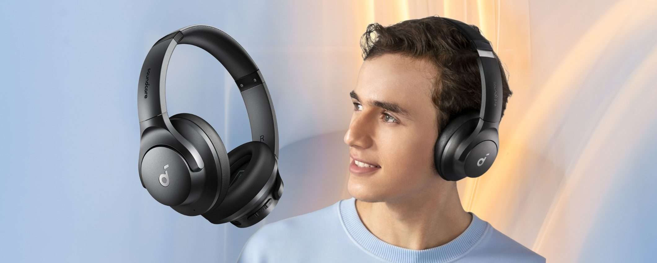Musica meravigliosa e chiamate top con le cuffie wireless Soundcore Q20i Musica meravigliosa e chiamate top con le cuffie wireless Soundcore Q20i