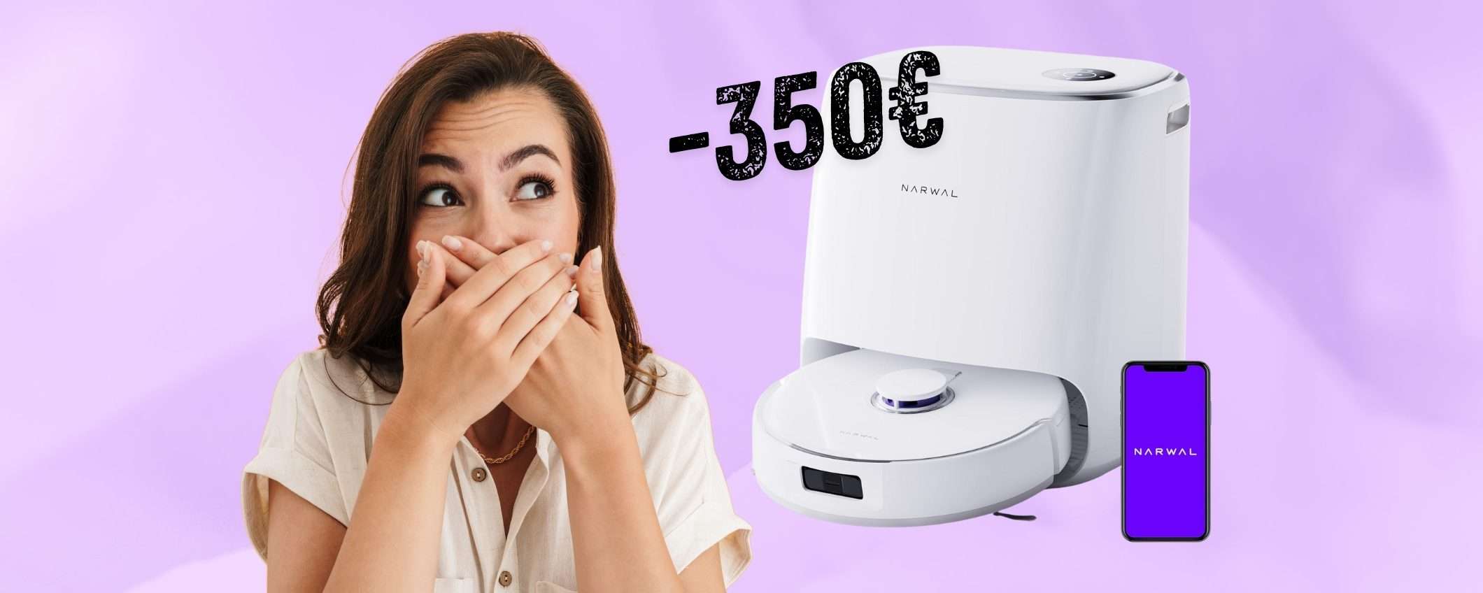NARWAL Freo X Ultra: robot che aspira e lava, con coupon risparmi 350€ NARWAL Freo X Ultra: robot che aspira e lava, con coupon risparmi 350€