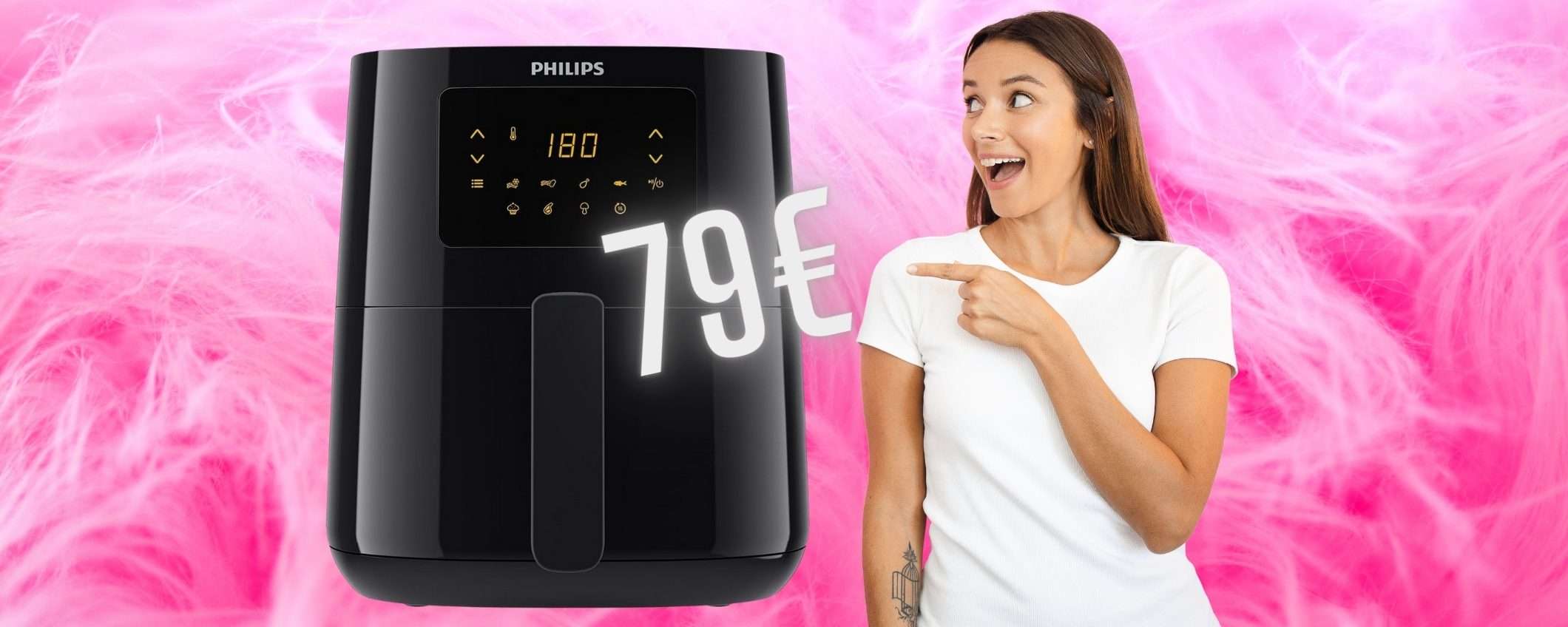 Philips Airfryer 3000: friggitrice ad aria per zero calorie e piatti buonissimi Philips Airfryer 3000: friggitrice ad aria per zero calorie e piatti buonissimi