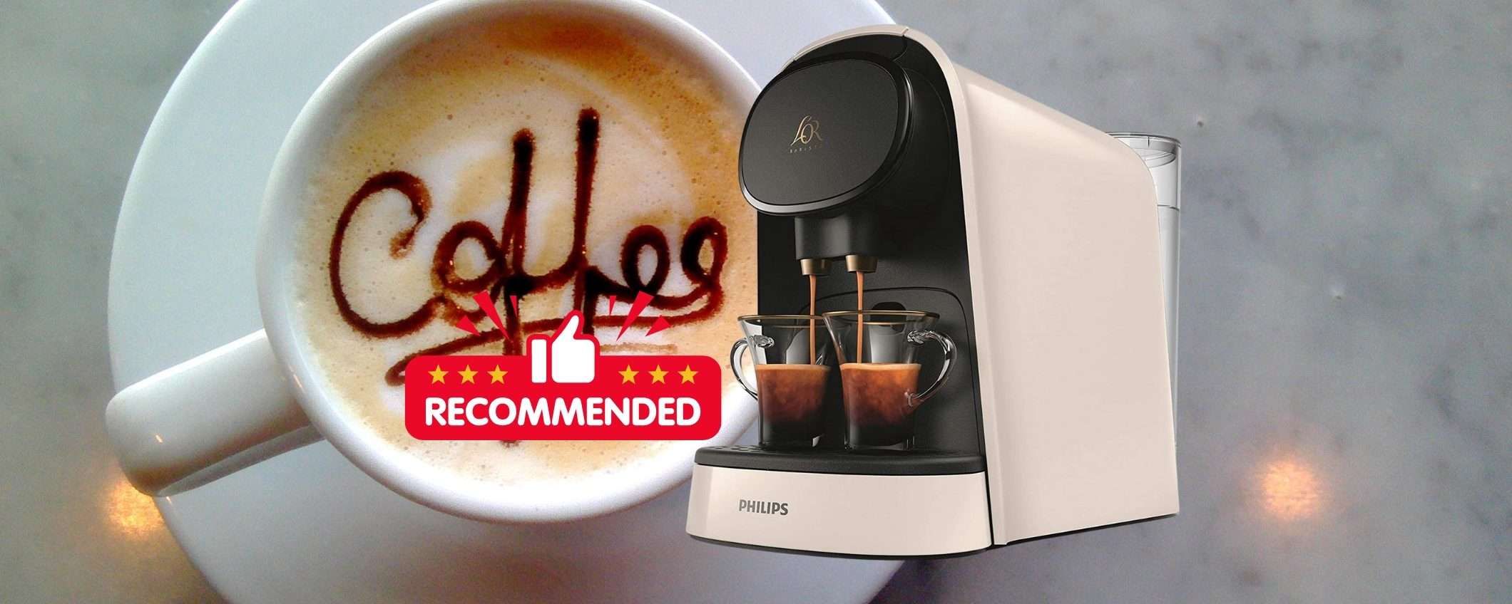 Philips Domestic Appliances L'OR Barista: macchina per caffè super Philips Domestic Appliances L'OR Barista: macchina per caffè super