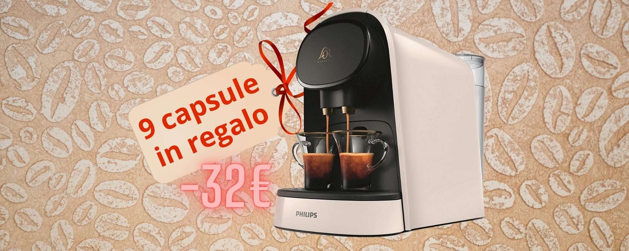Philips L'Or Barista: macchina da caffè con capsule singole e doppie (-32€) Philips L'Or Barista: macchina da caffè con capsule singole e doppie (-32€)