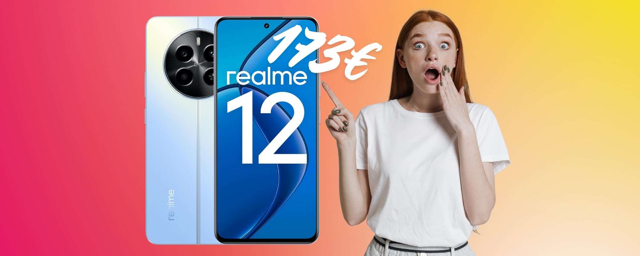realme 12 (8/256GB) con fotocamera Sony LYT-600 da 50MP è super realme 12 (8/256GB) con fotocamera Sony LYT-600 da 50MP è super