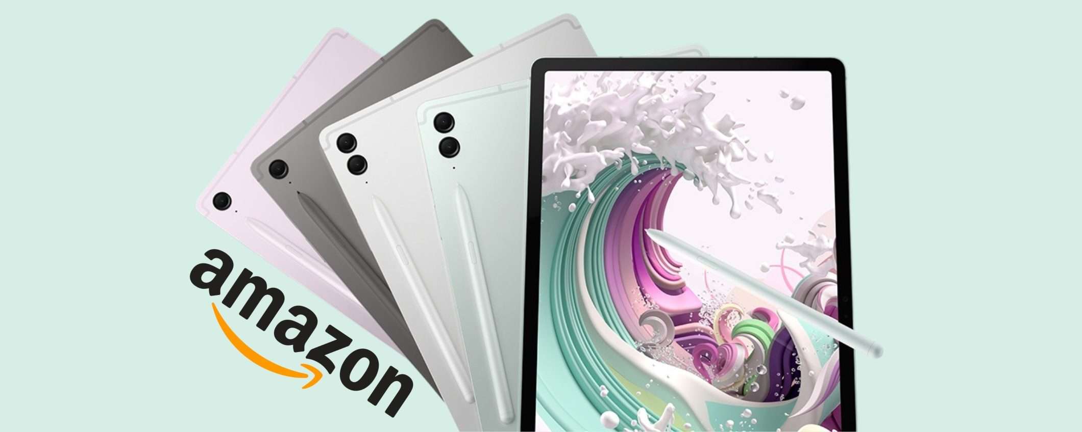Samsung Galaxy Tab S9 FE+ da 12,4 pollici: ottimo tablet al giusto prezzo Samsung Galaxy Tab S9 FE+ da 12,4 pollici: ottimo tablet al giusto prezzo
